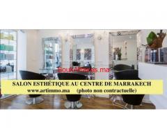 Un salon d esthetique equipe a Gueliz