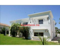 villa a vendre a rabat souissi