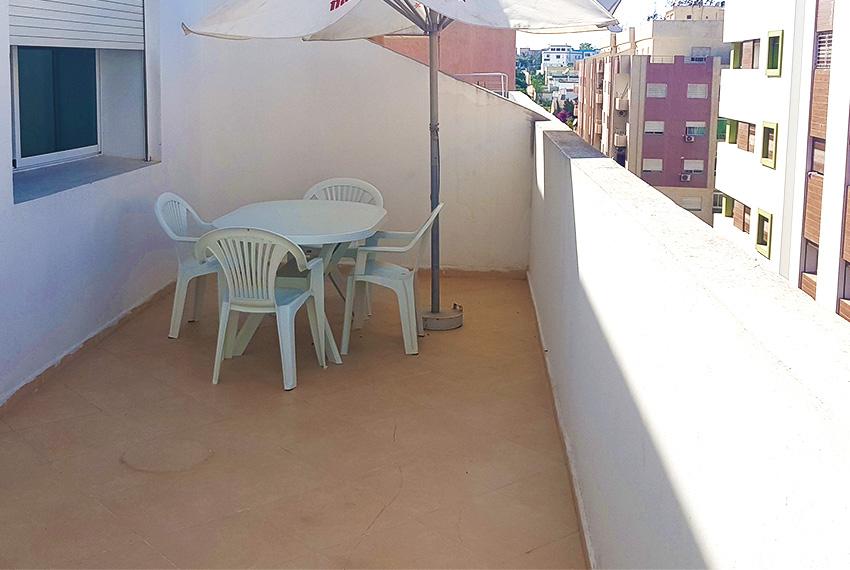 Appartement terrasse meublé 110 m² Bourgogne 7500 Dh