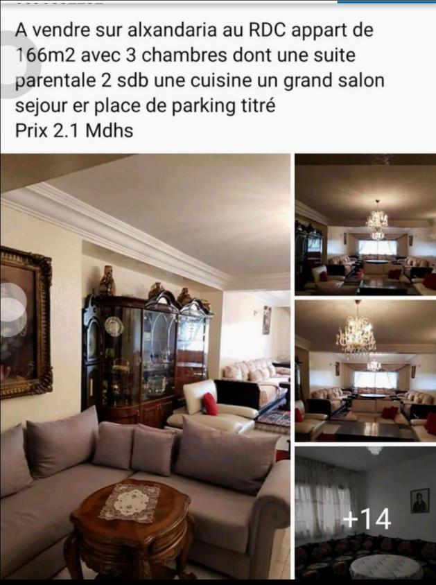 Bel Appartement en vente de 166 gauthier